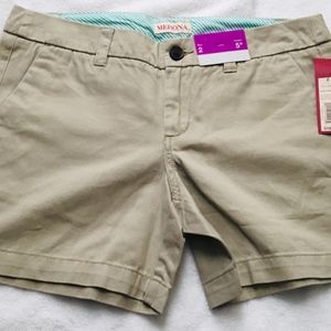 🆕 Merona Cotton Beige Midi Shorts